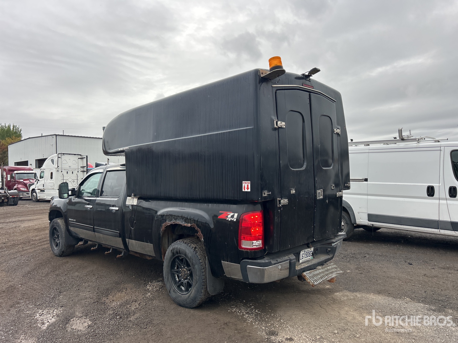 General Appearance with Picture, Left Rear Corner