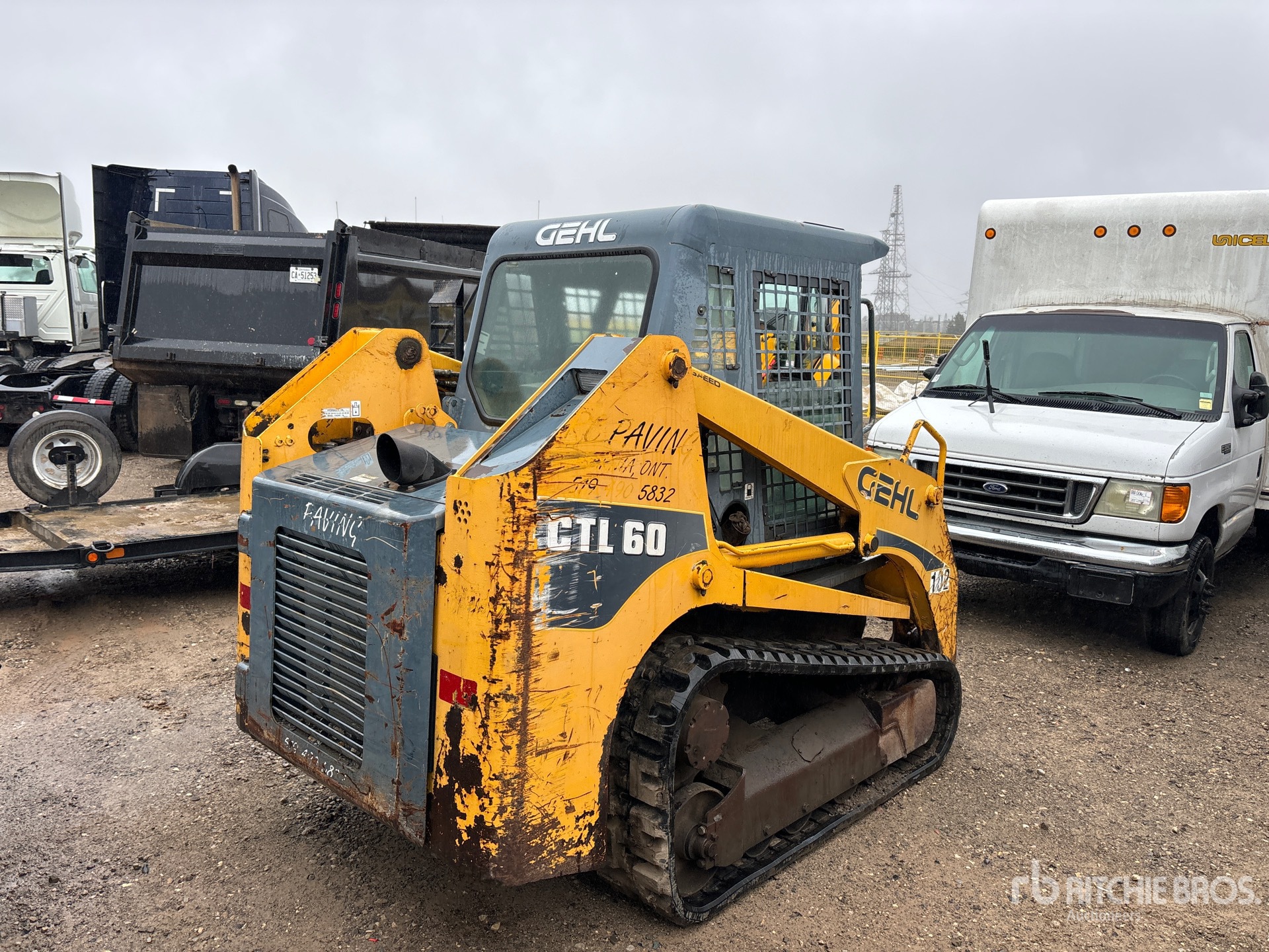 MINI CARGADOR SOBRE ORUGAS 2007 COMPAC CTL60