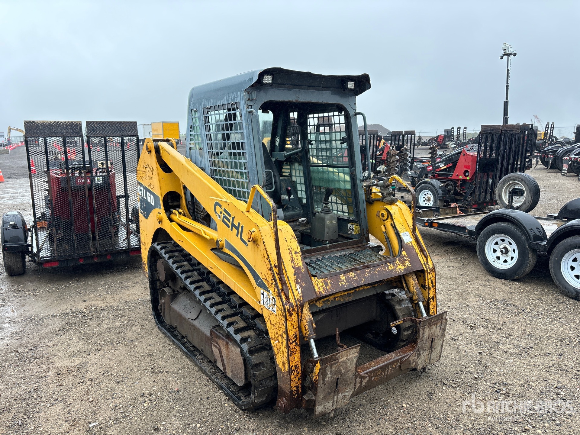MINI CARGADOR SOBRE ORUGAS 2007 COMPAC CTL60