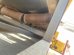 Conveyor/Rollers with Impact Idlers in Hopper Area