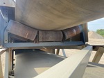 Conveyor/Rollers with Impact Idlers in Hopper Area