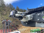 Chassis with Discharge Conveyor Drive Motor