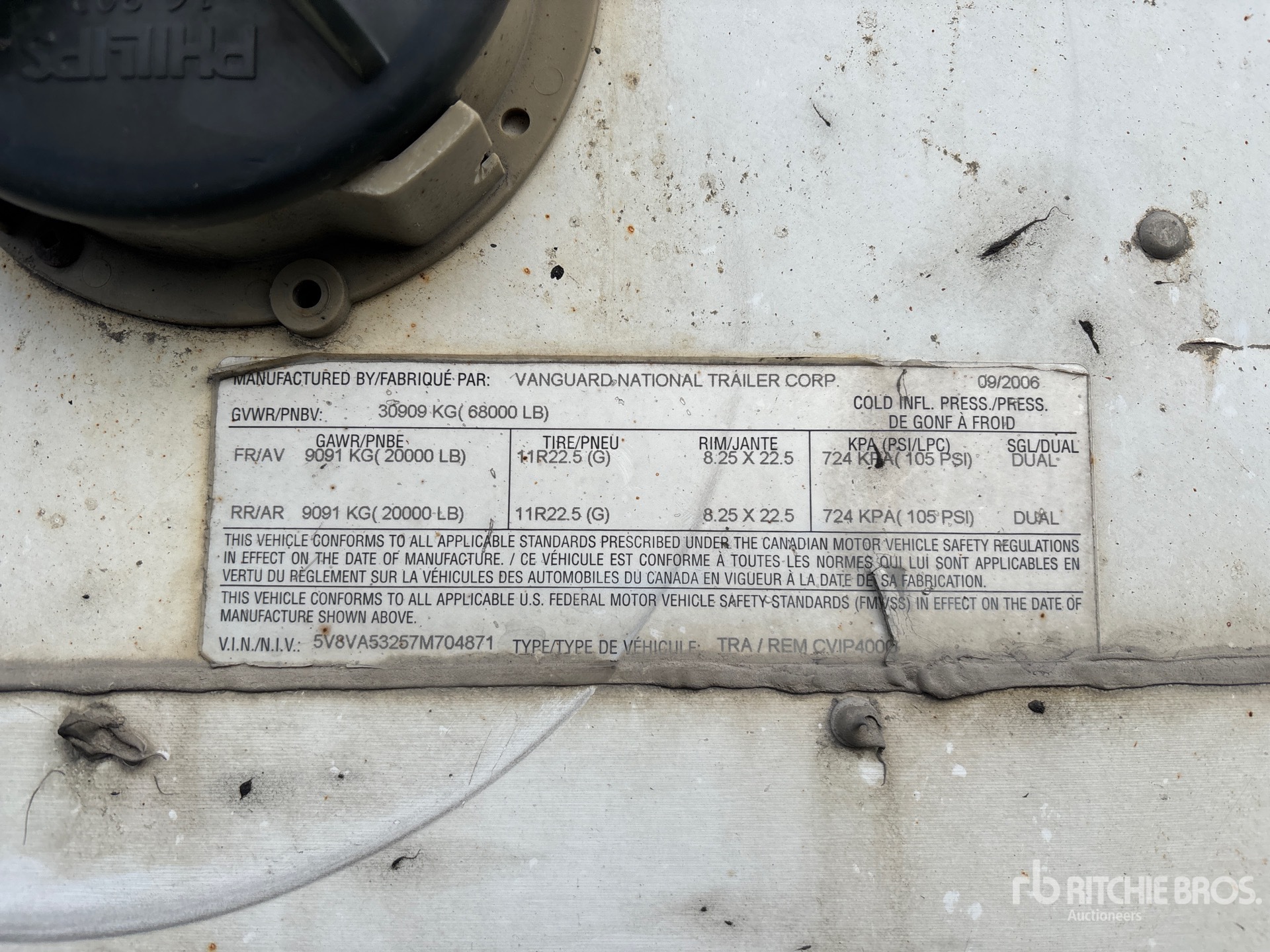 General Appearance with Seriennummer / FIN