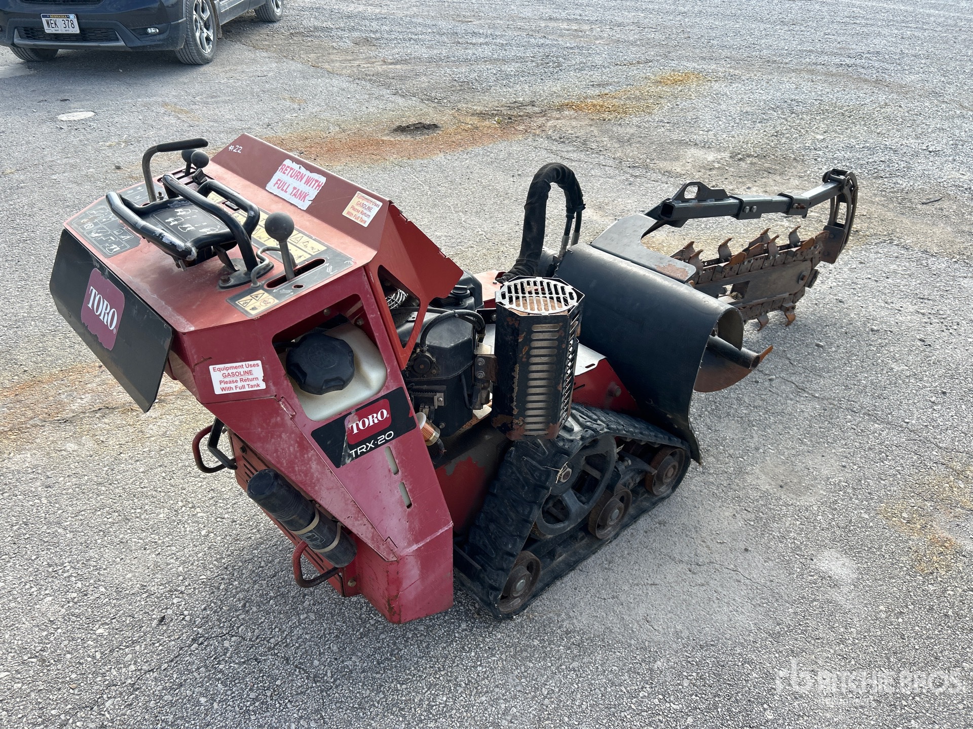General Appearance with Picture, Right Rear Corner