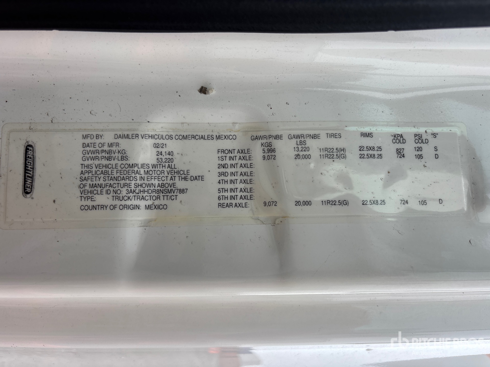 General Appearance with Seriennummer / FIN