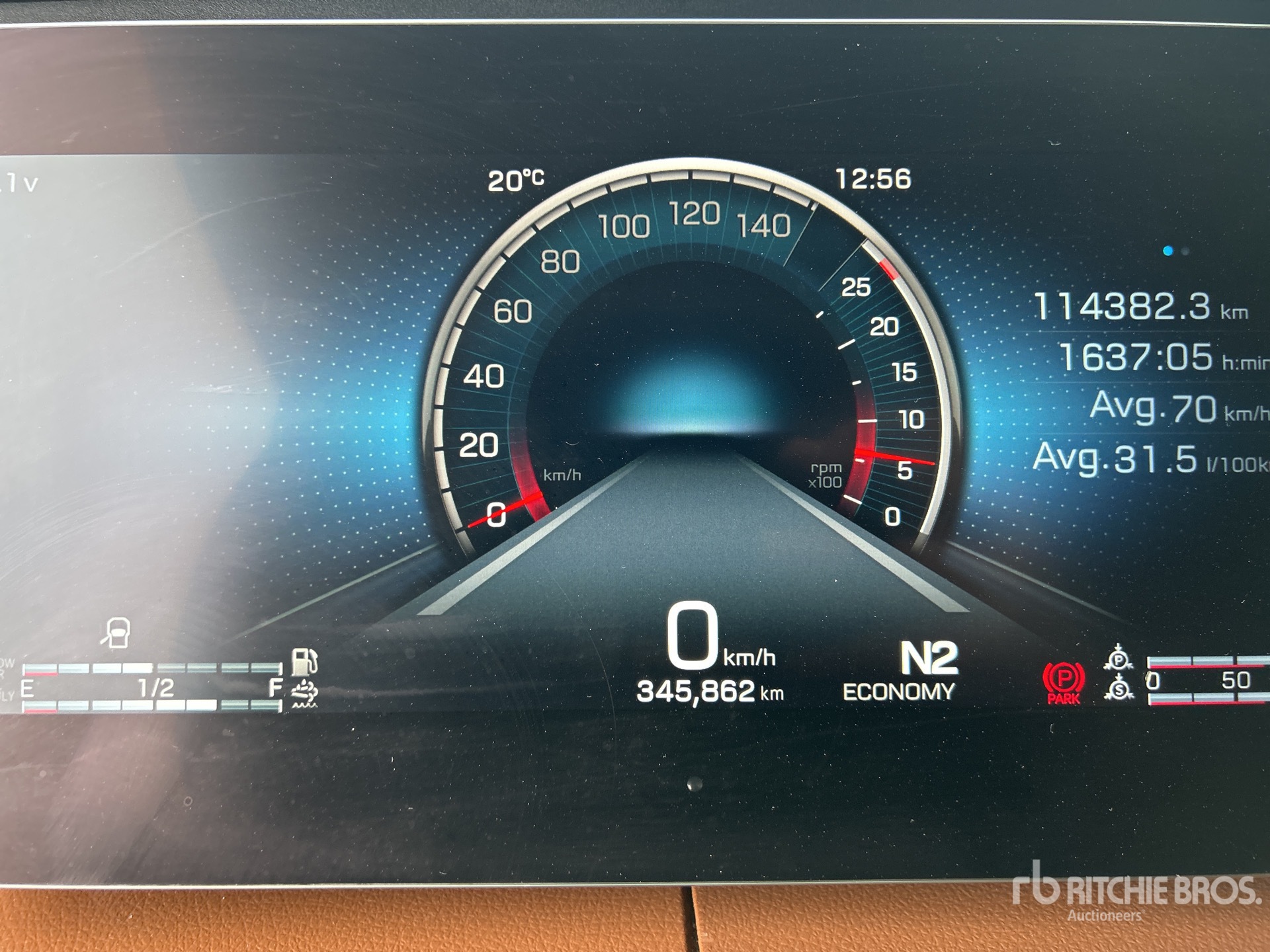 General Appearance with Hour Meter / Odometer