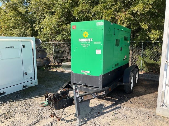 2015 Multiquip DCA70SSIU4FSG 56 kW Mobile Generator Set