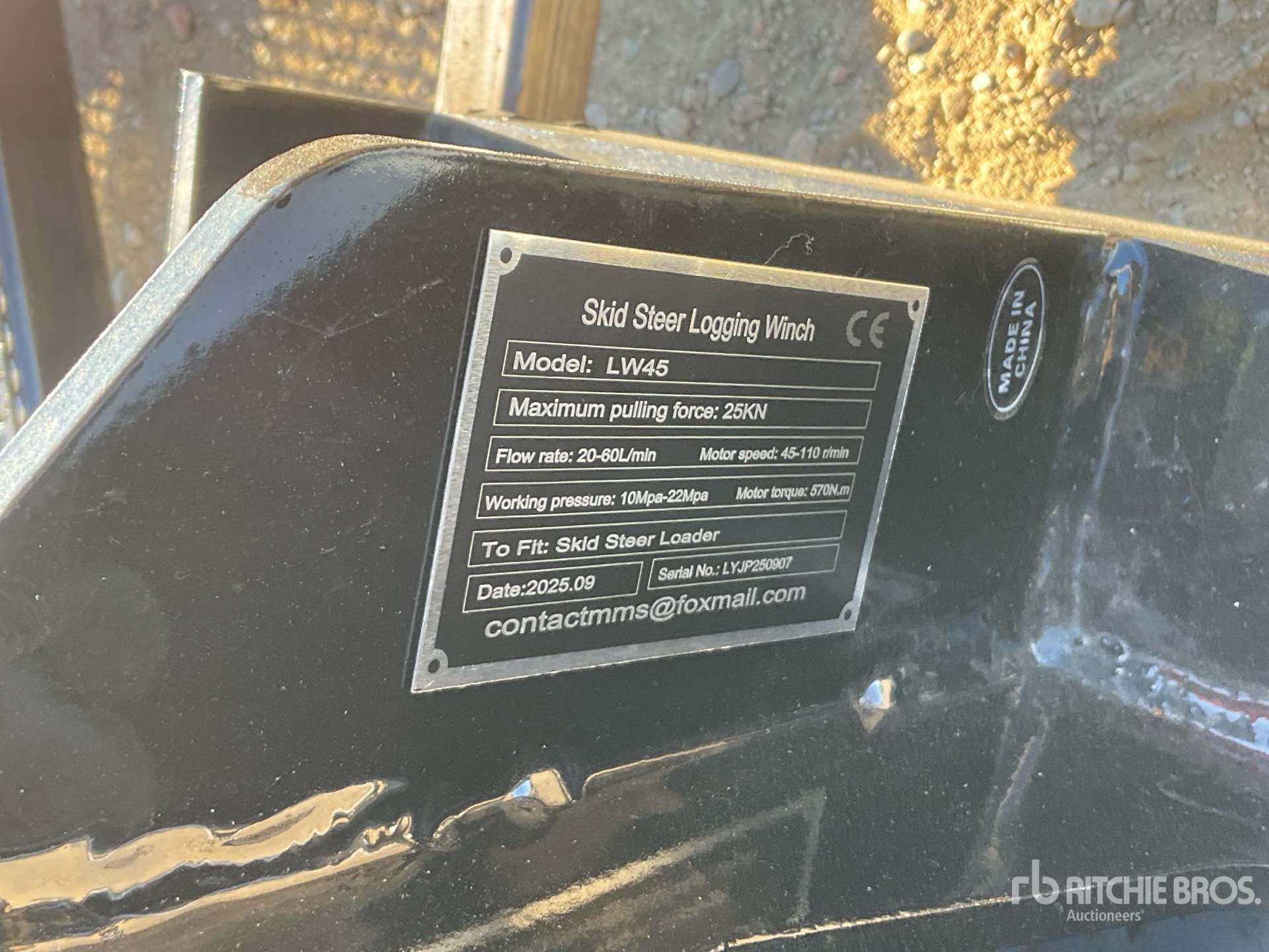 General Appearance with N.º de serie/VIN