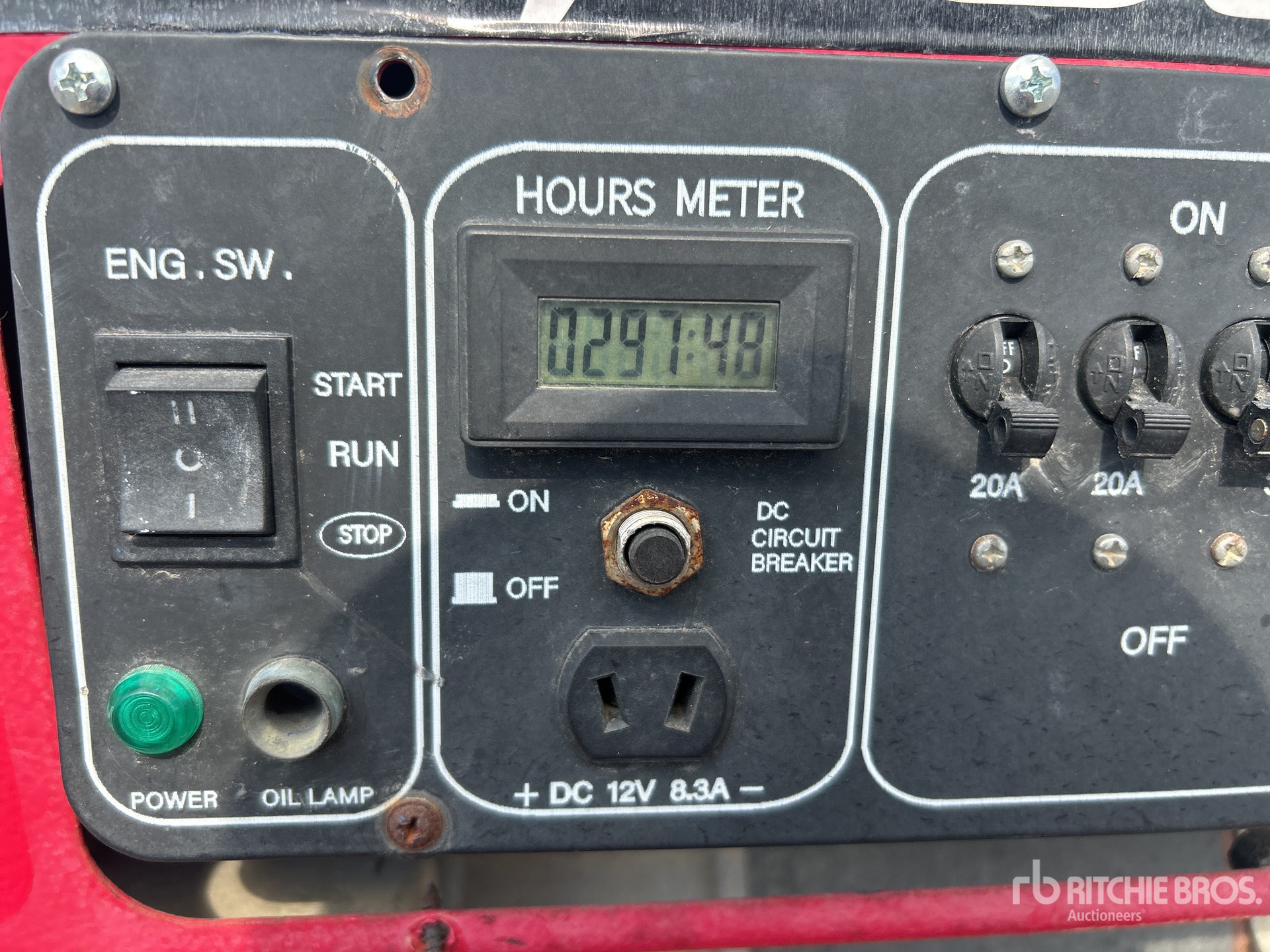 Aspect général with Compteur horaire / compteur kilométrique