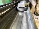 Chassis with Rodillos y guías del carro