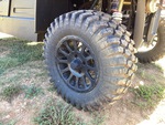 Chassis with Left Rear Tire