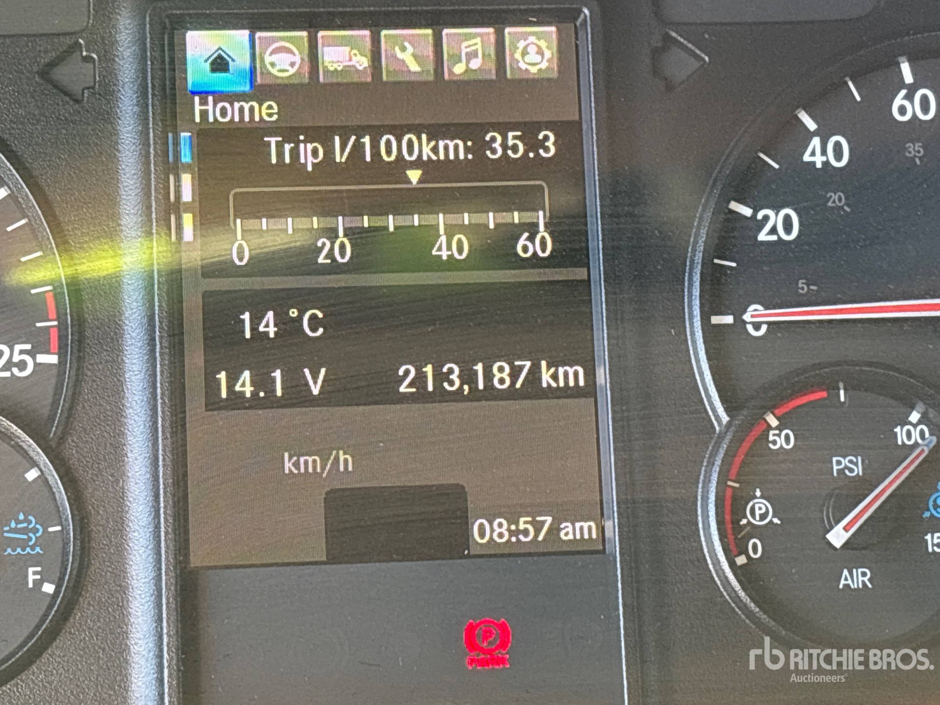 General Appearance with Hour Meter / Odometer
