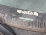 General Appearance with Second Serial Number/VIN Photo