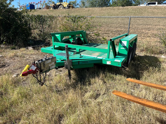 2013 JLG 7610 10 ft T/A Ground Load Trailer