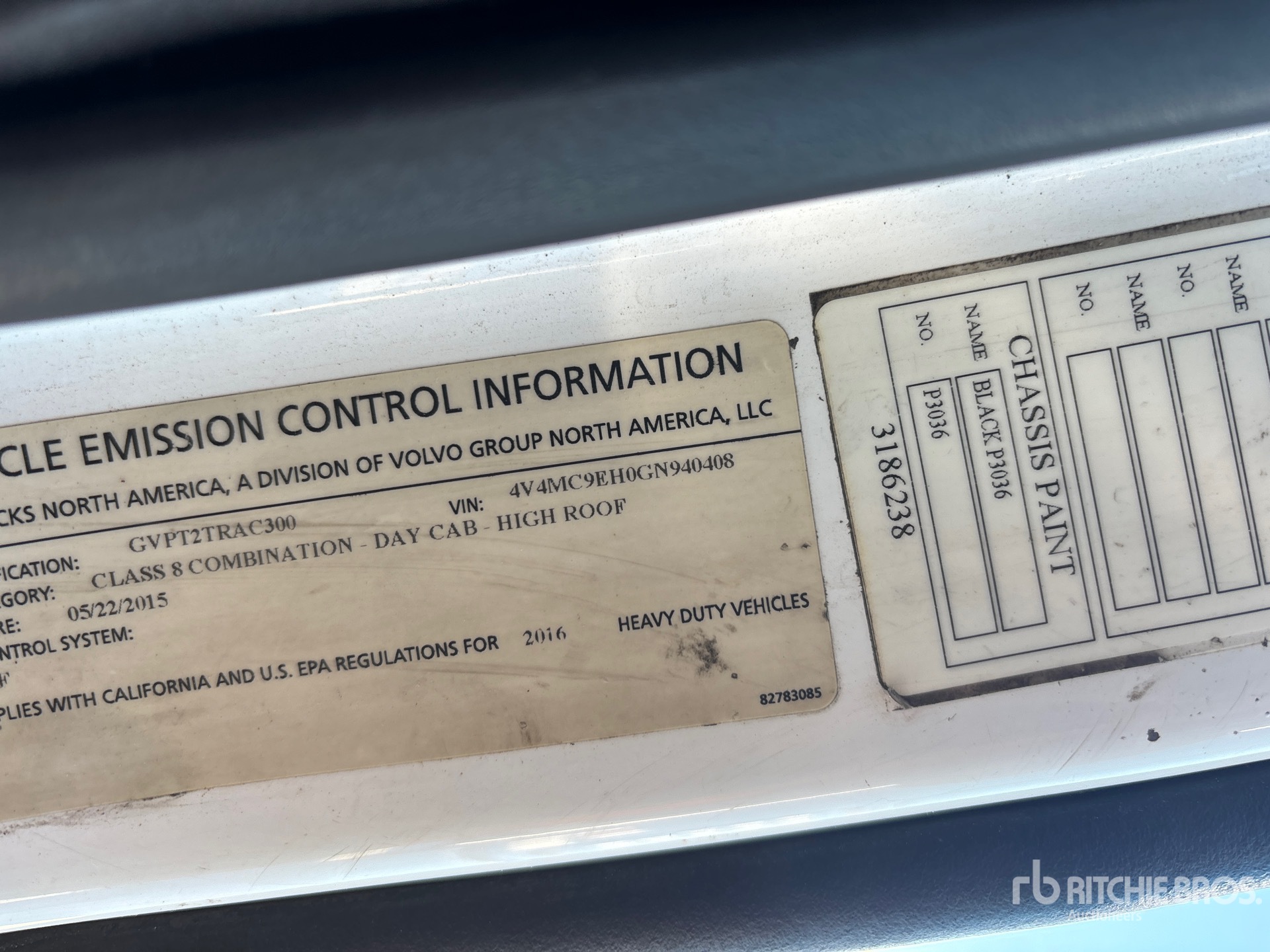 General Appearance with Seriennummer / FIN