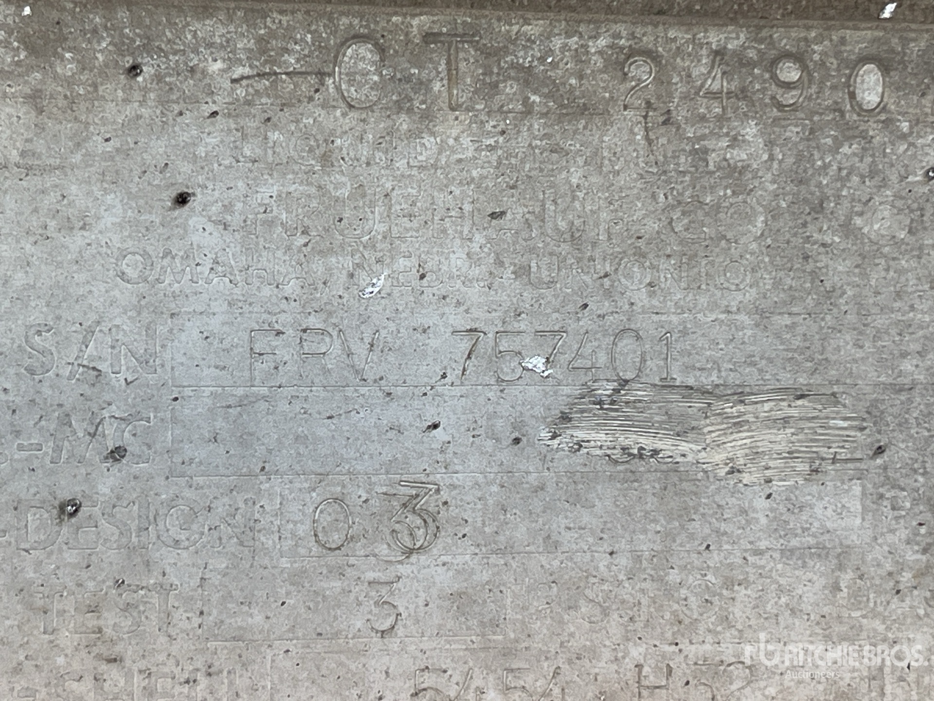 General Appearance with Numero seriale/numero d’identificazione del veicolo (VIN)