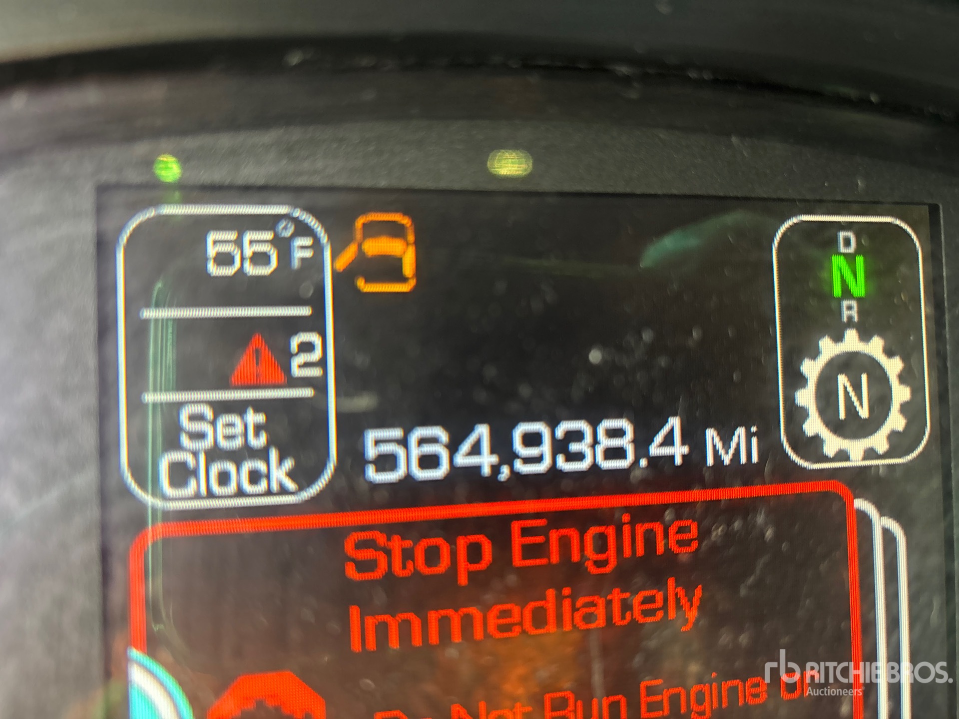 General Appearance with Hour Meter / Odometer