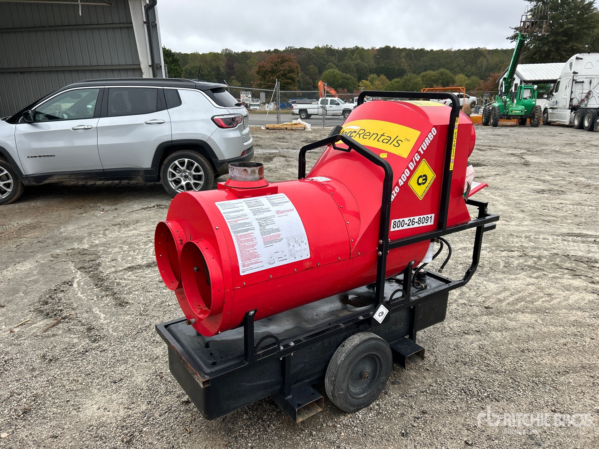 General Appearance with Picture, Left Front Corner