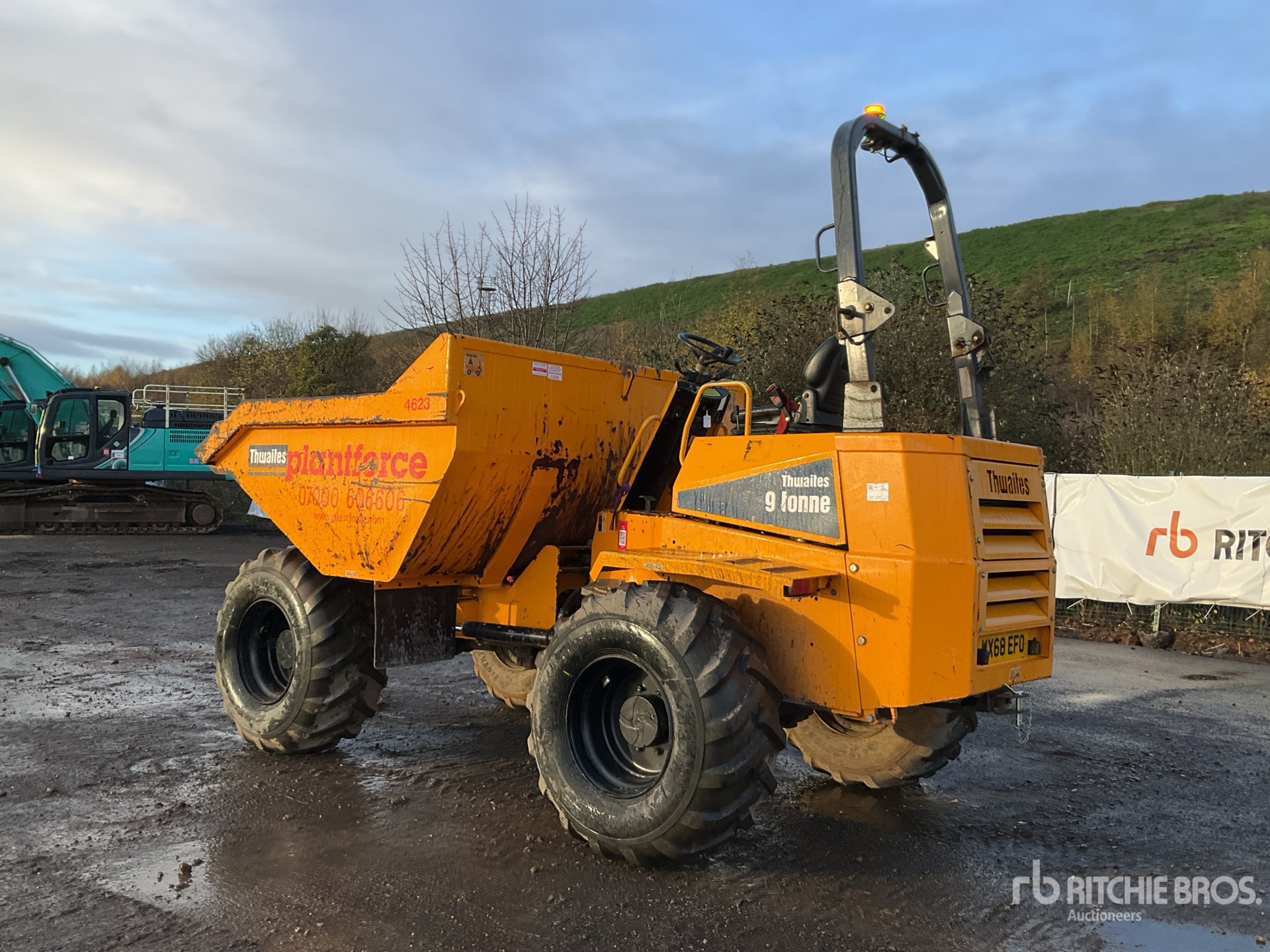 General Appearance with Picture, Left Rear Corner