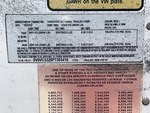 General Appearance with Numero seriale/numero d’identificazione del veicolo (VIN)