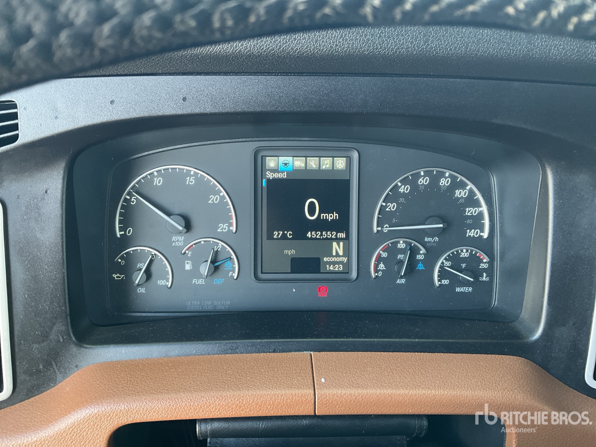 General Appearance with Hour Meter / Odometer