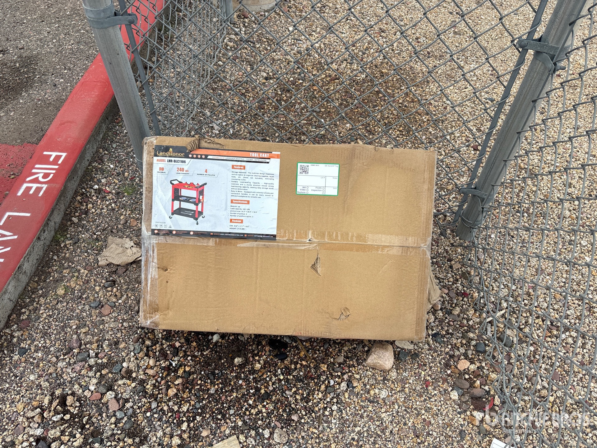 General Appearance with Picture, Left Front Corner