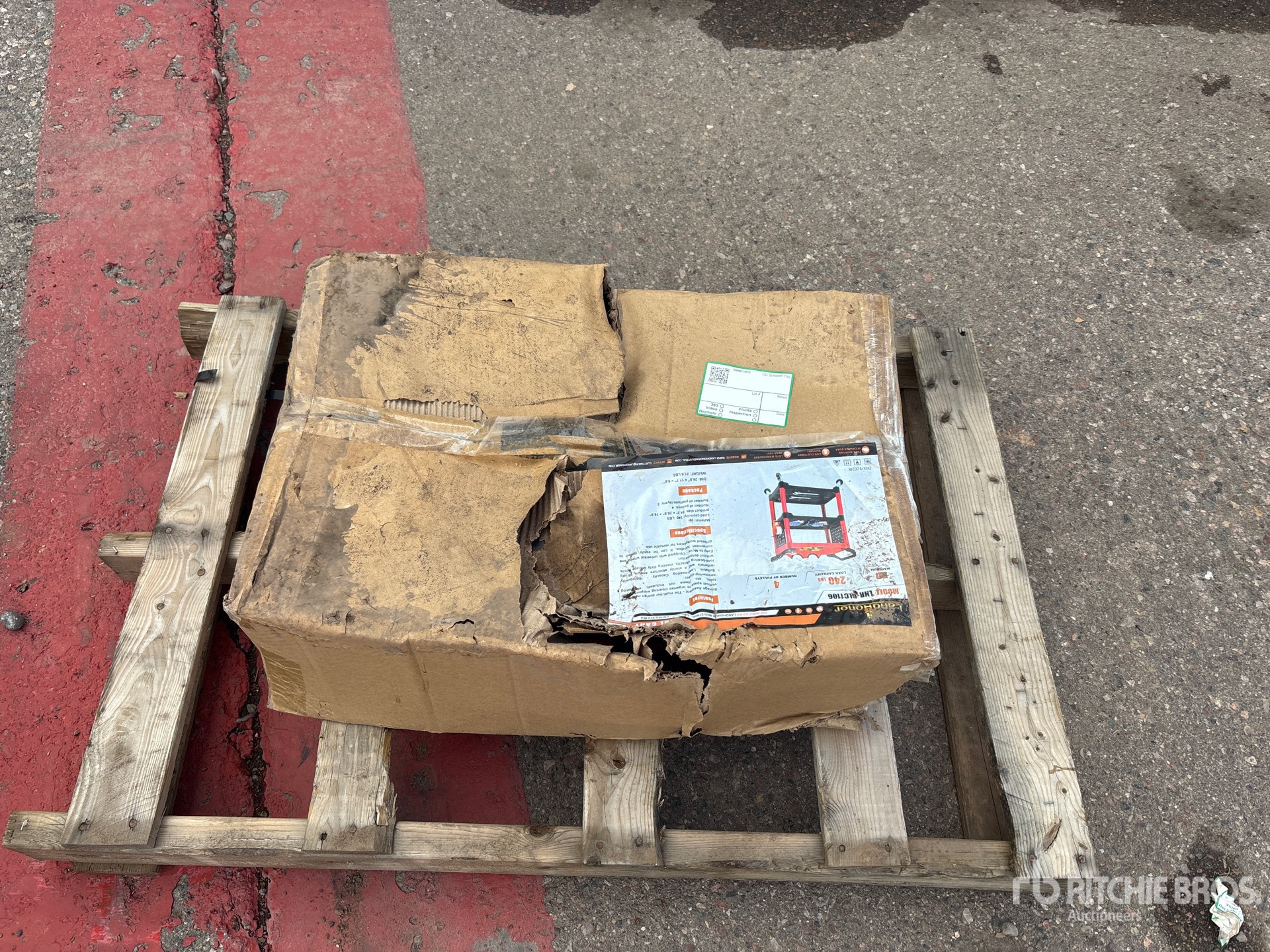 General Appearance with Picture, Left Front Corner