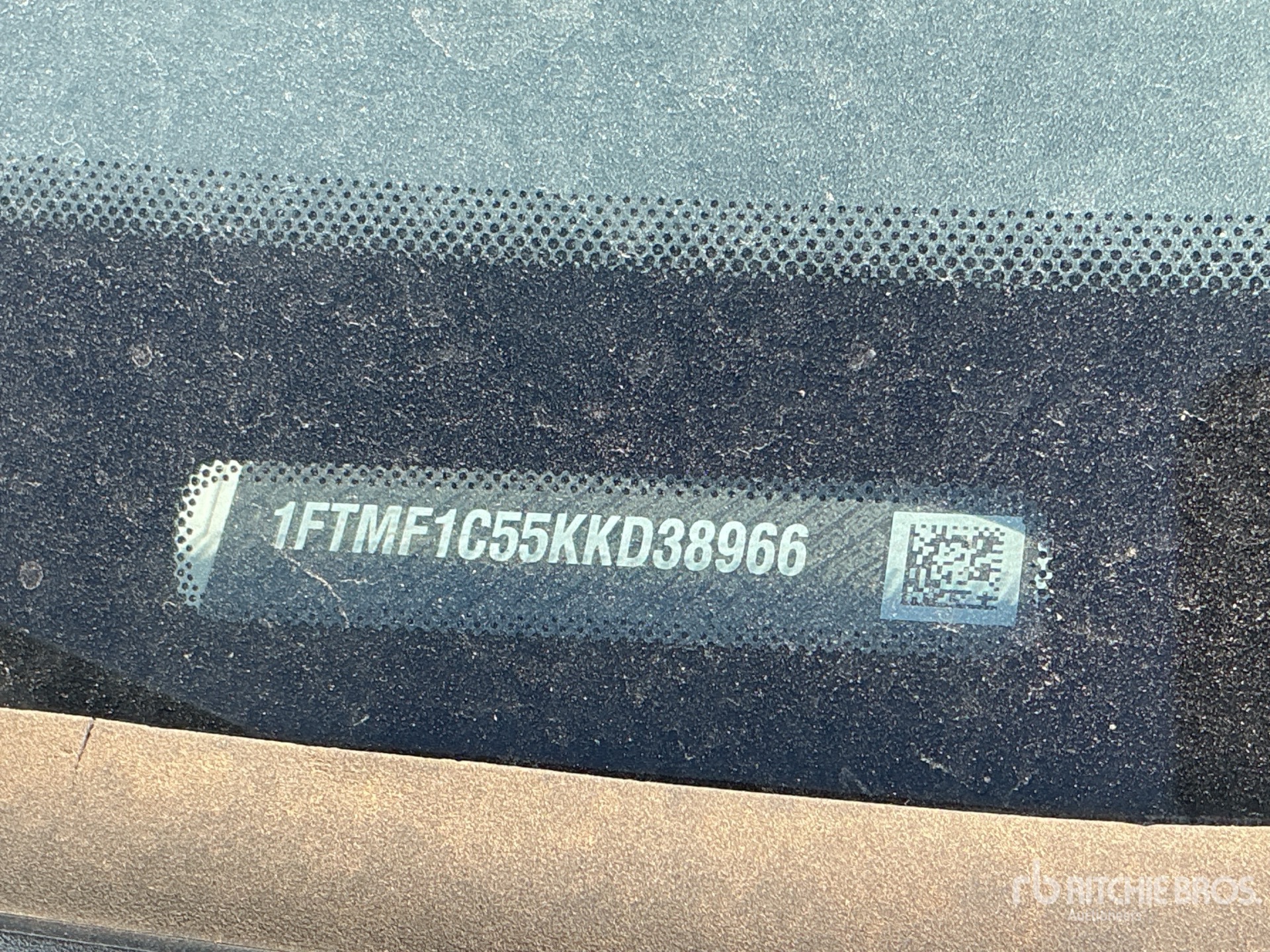 General Appearance with Second Serial Number/VIN Photo