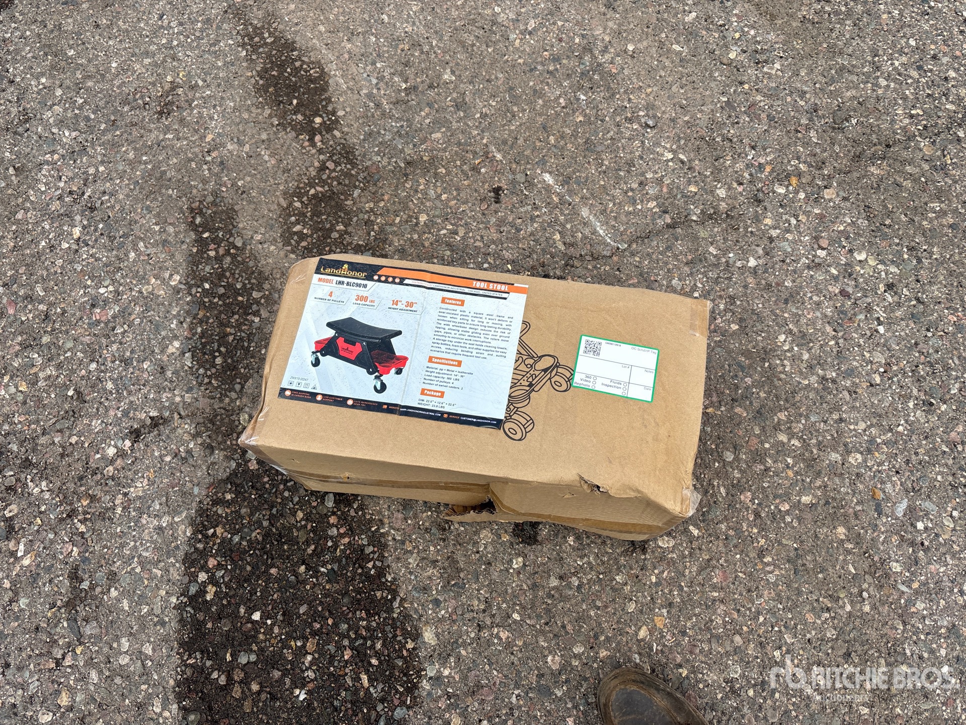 General Appearance with Picture, Left Front Corner