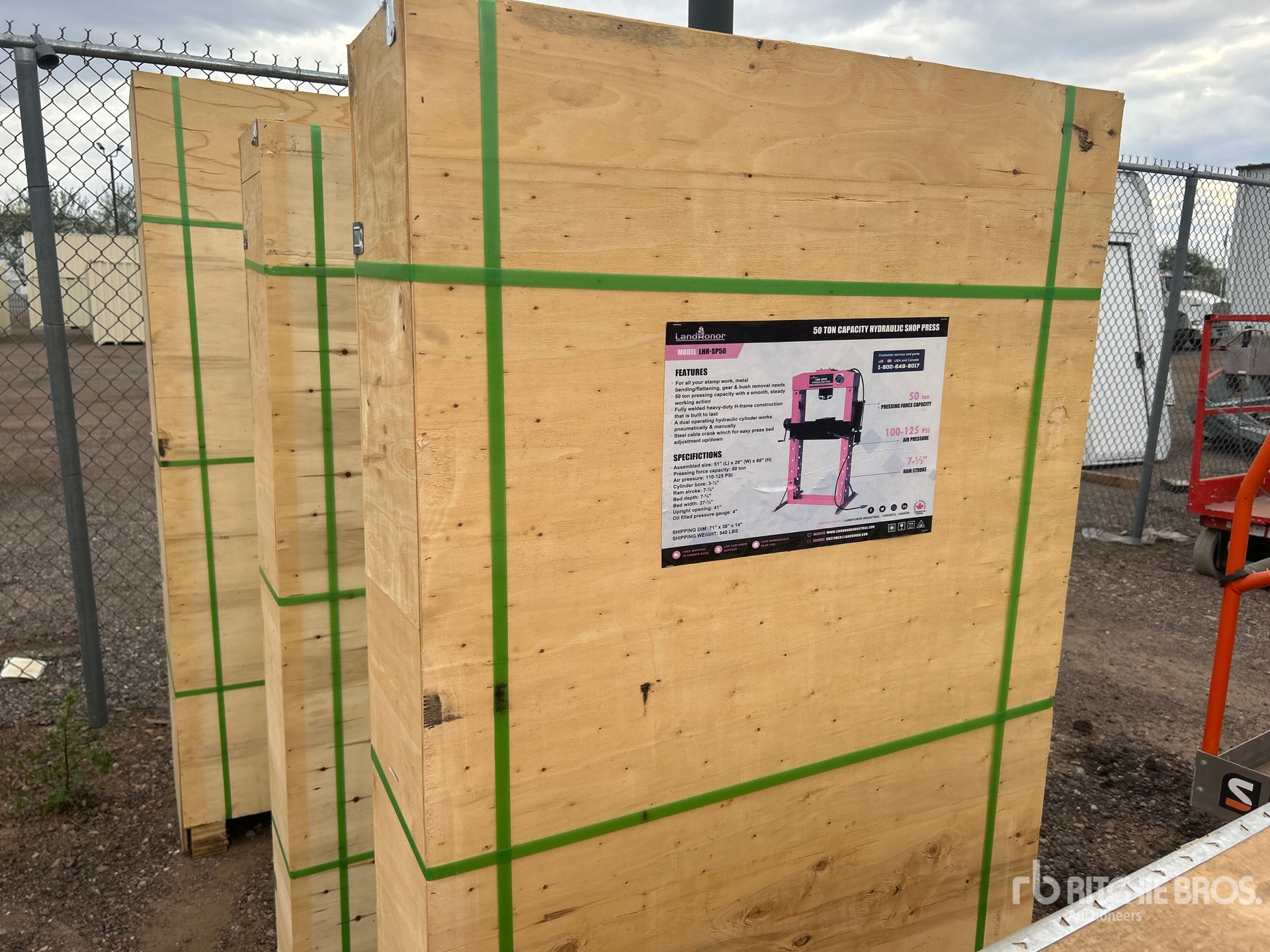 General Appearance with Picture, Left Front Corner