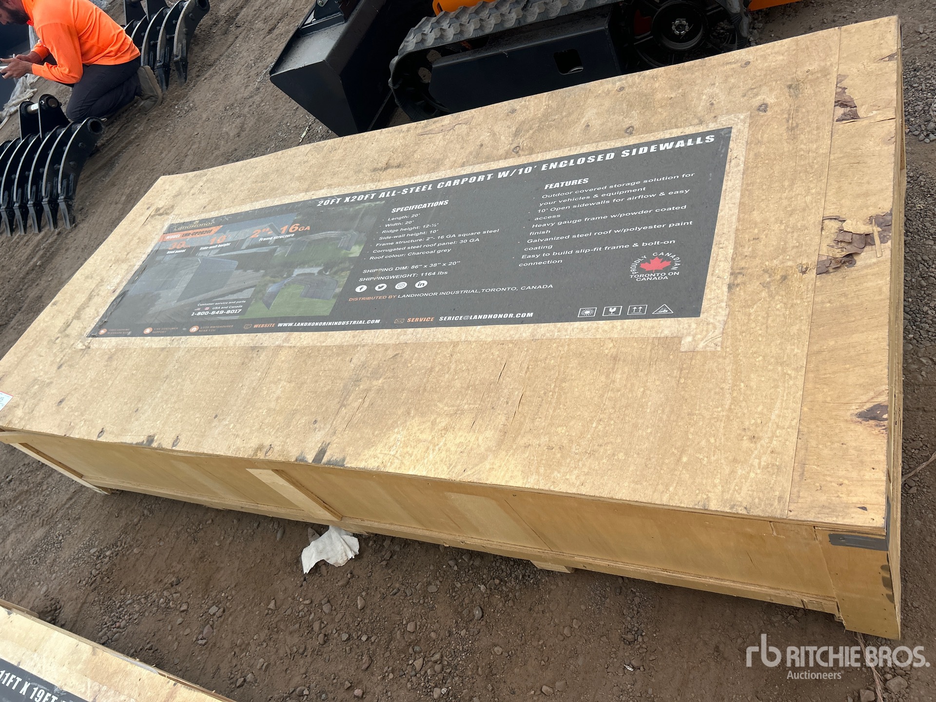 General Appearance with Picture, Left Front Corner