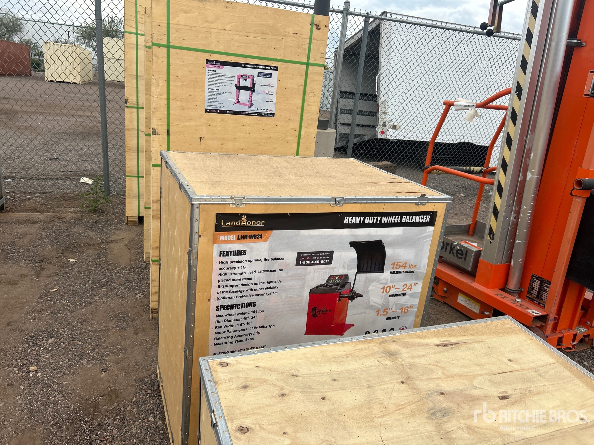 General Appearance with Picture, Left Front Corner