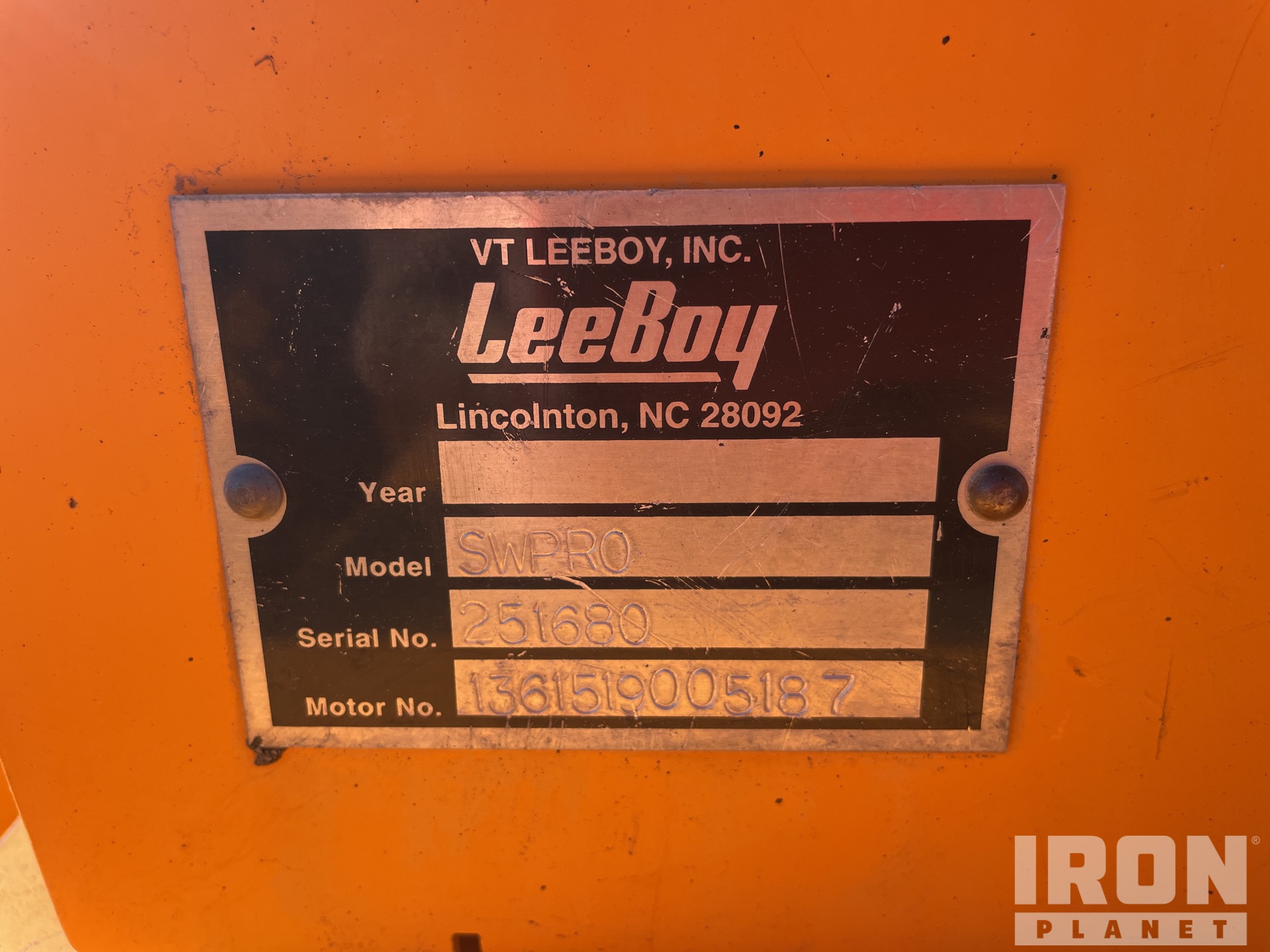 General Appearance with Numero seriale/numero d’identificazione del veicolo (VIN)