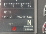 General Appearance with Hour Meter / Odometer