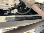 General Appearance with Second Serial Number/VIN Photo