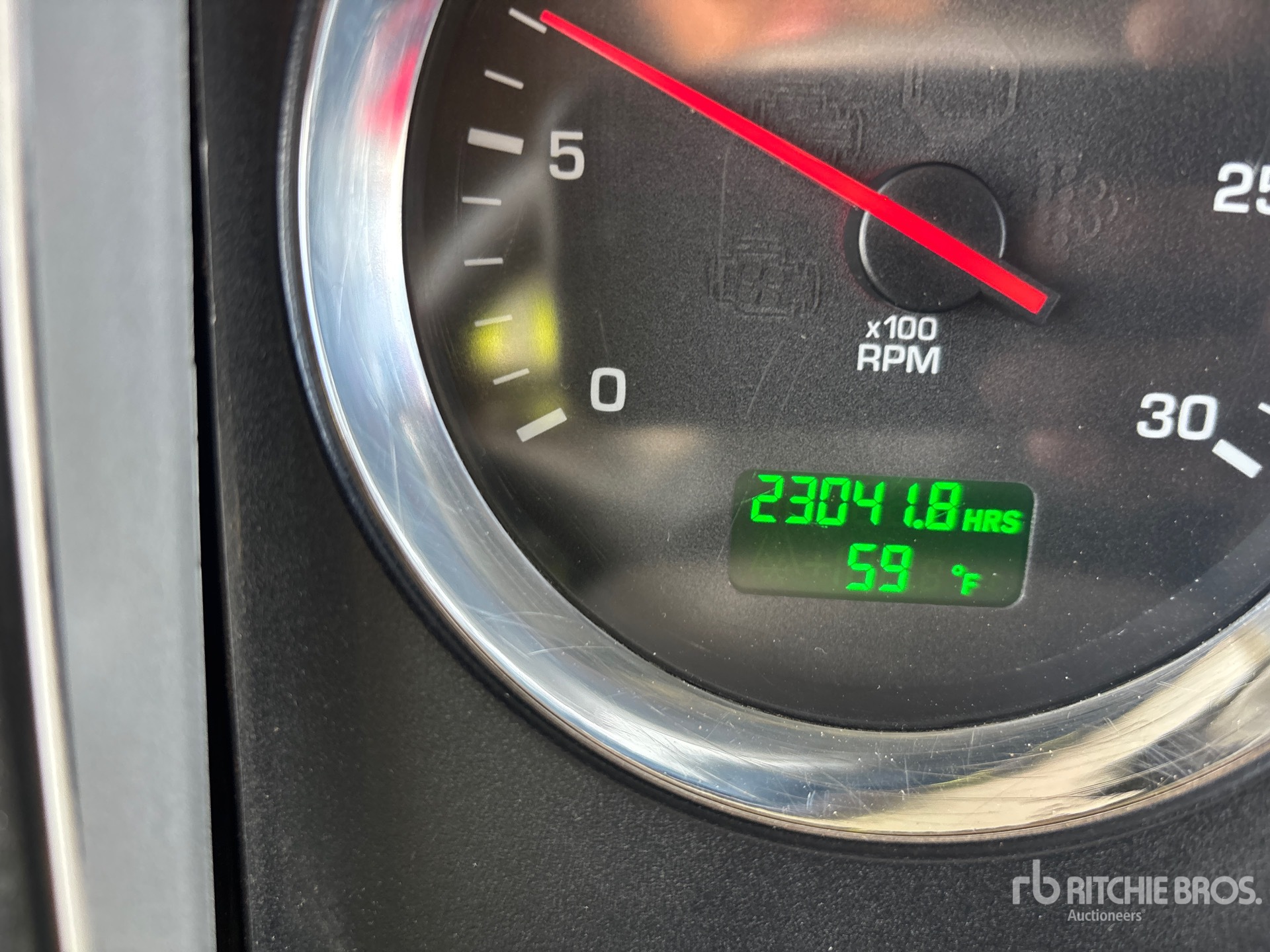 General Appearance with Hour Meter / Odometer