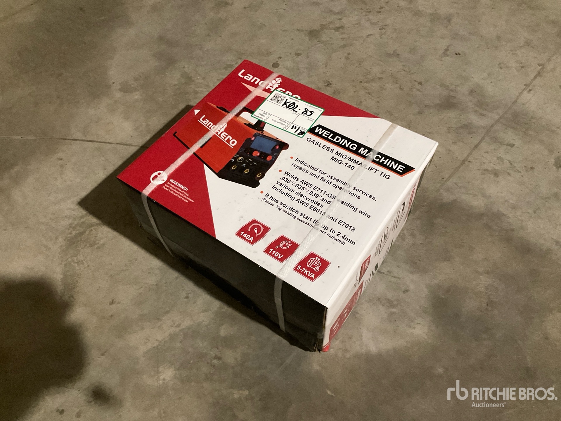 General Appearance with Picture, Left Front Corner