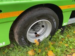 Trailer Chassis with Tire Condition