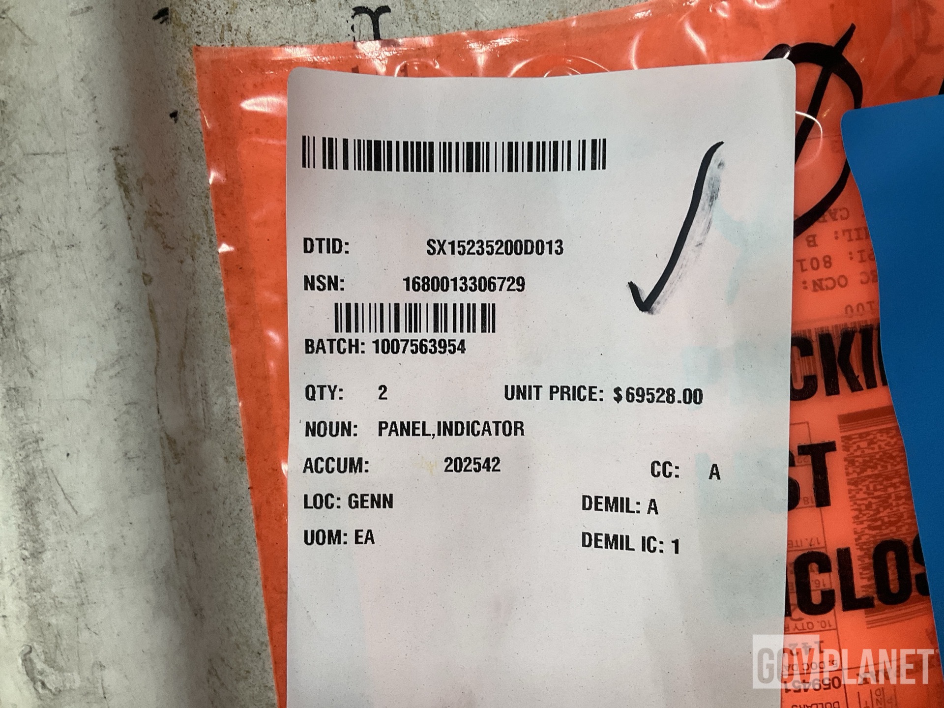 General Appearance with DTID