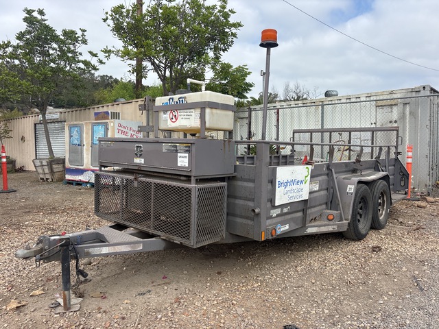 2016 Marksman 14 ft T/A Utility Trailer