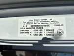 General Appearance with Numéro de série/Numéro d'identification du véhicule automobile