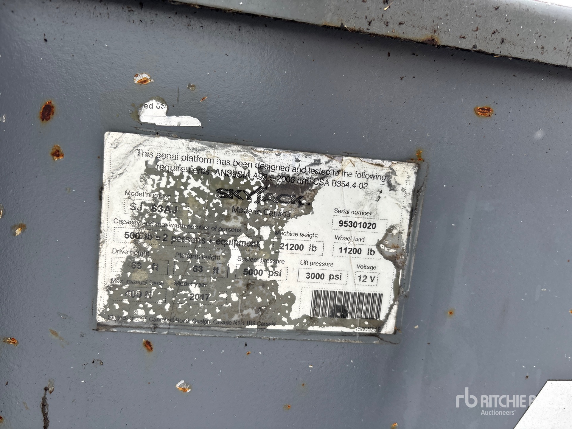 General Appearance with Numero seriale/numero d’identificazione del veicolo (VIN)