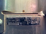 General Appearance with Unit Serial Number