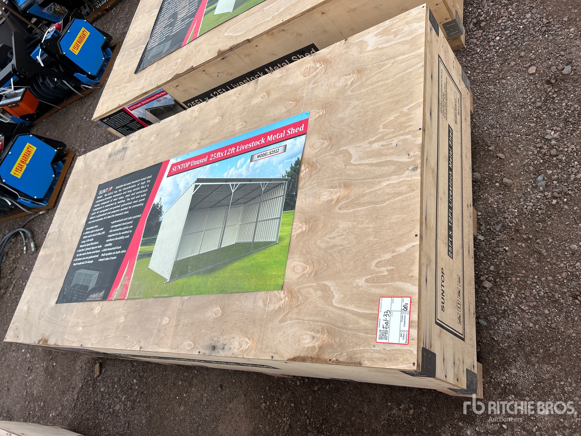 General Appearance with Picture, Left Front Corner