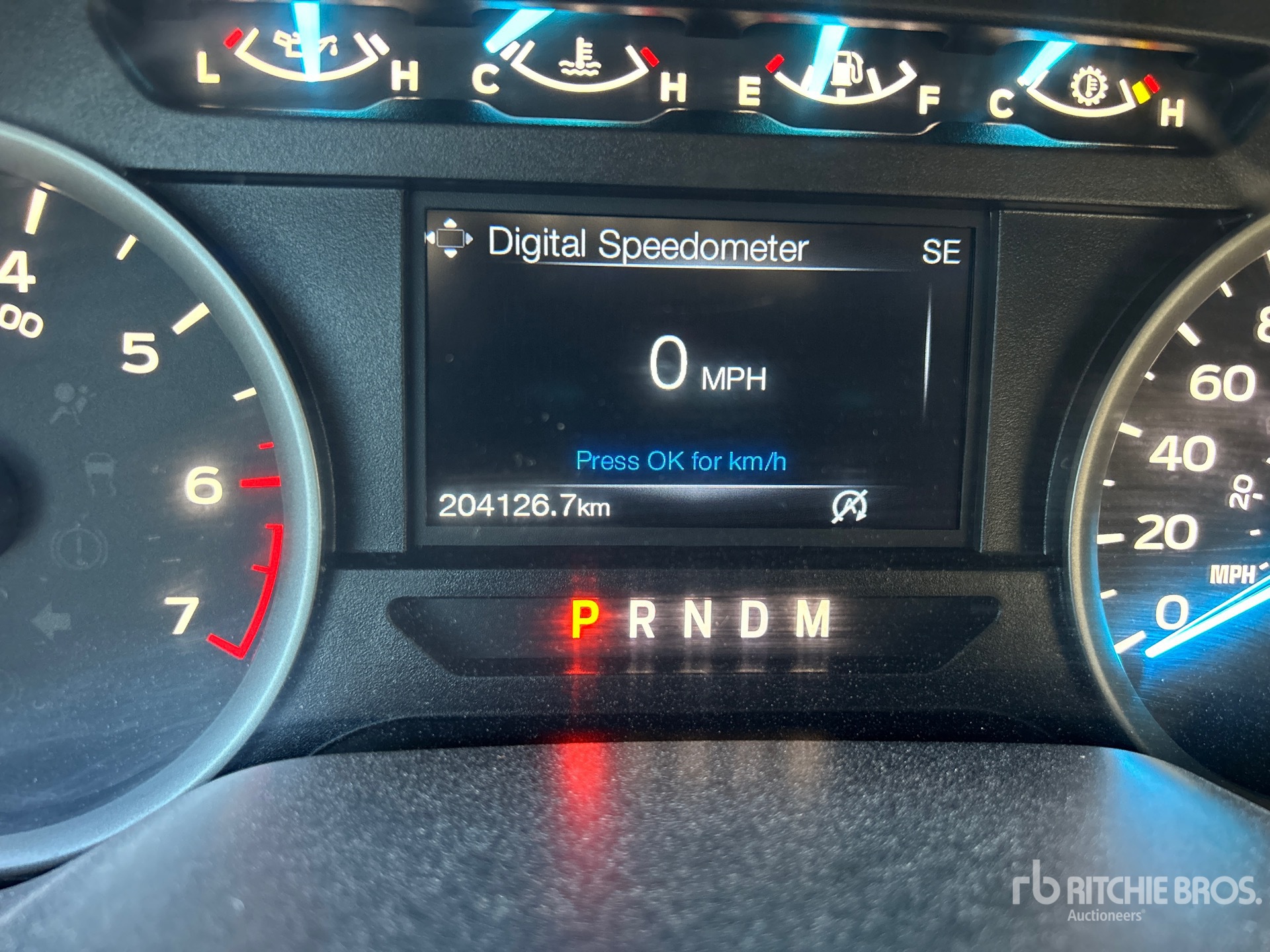 General Appearance with Hour Meter / Odometer