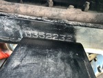 General Appearance with Second Serial Number/VIN Photo