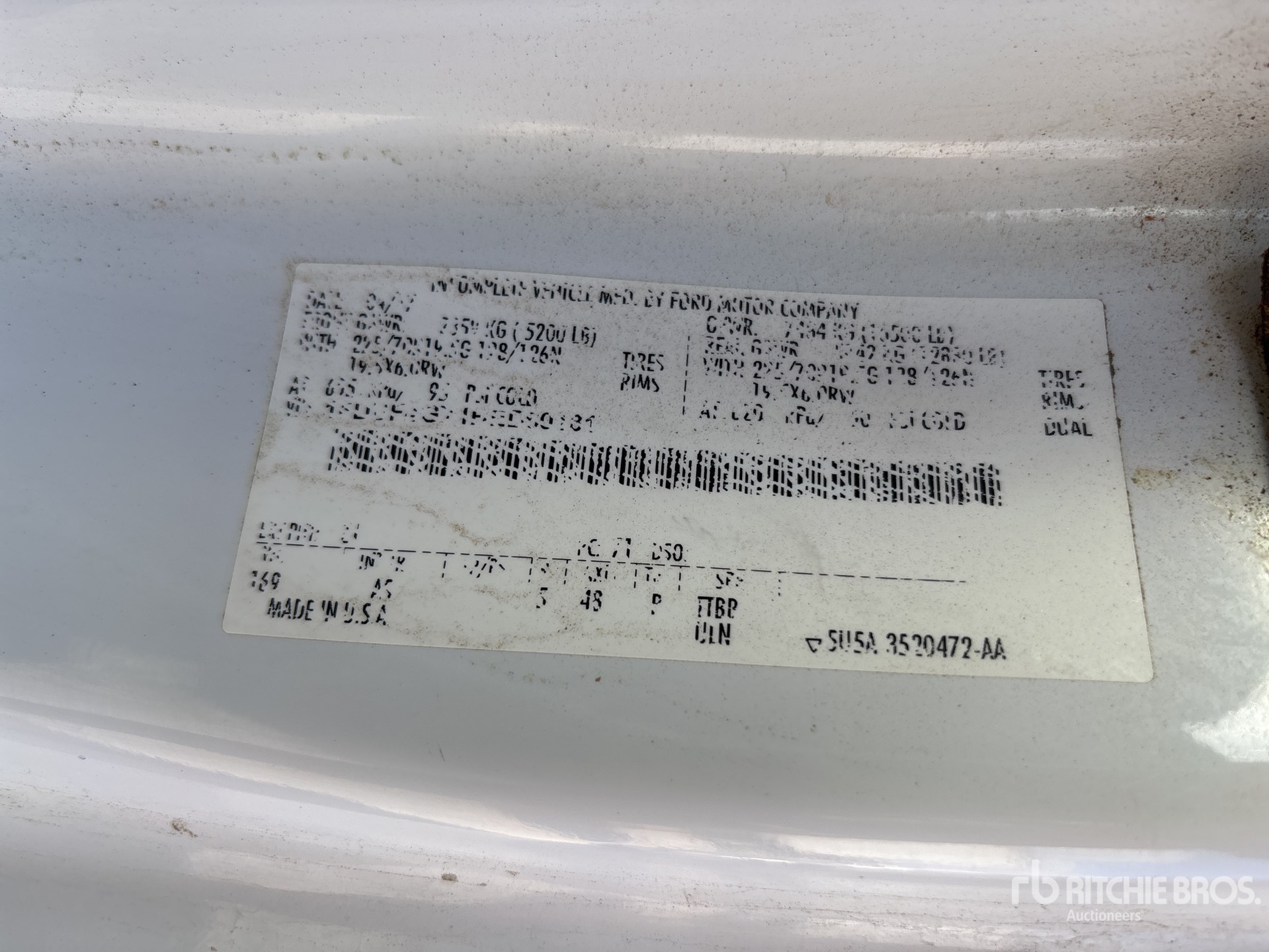 Aspect général with Numéro de série/Numéro d'identification du véhicule automobile