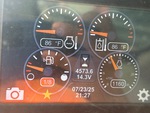 General Appearance with Hour Meter / Odometer