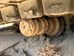 Undercarriage with Left Carrier Rollers