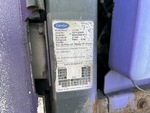 General Appearance with Refrigeration Unit Serial Number